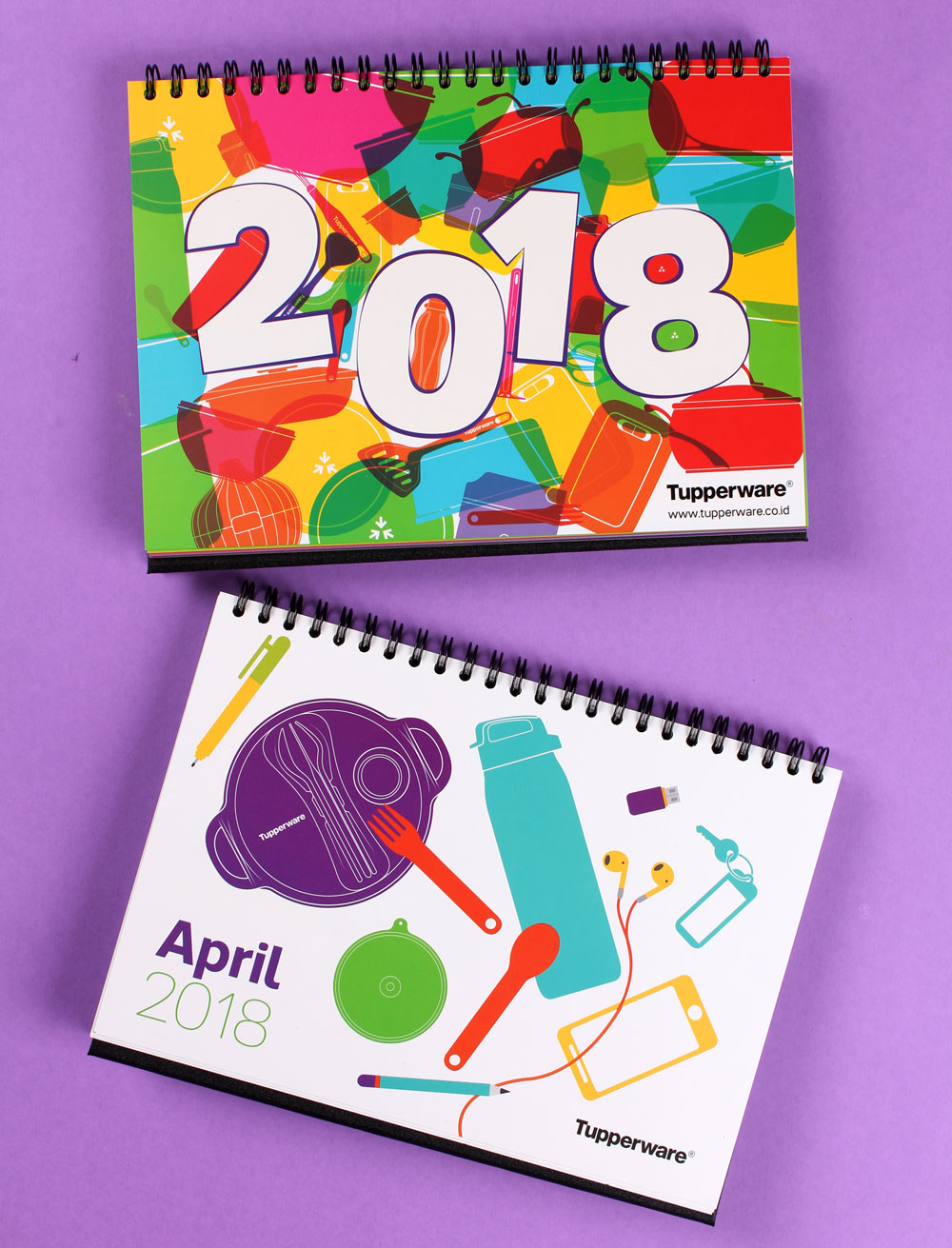 2018 Calendar Design - Creative Clutters